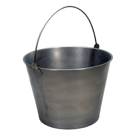 VESTIL Stainless Steel Bucket 5 Gallon Capacity BKT-SS-500